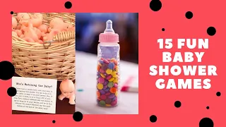 15 Fun Baby Shower Games