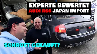 LEVELLA | Audi RS6 Limo C5 Experte begutachtet unseren Japan Import | Rene Rumler - Firmenrundgang