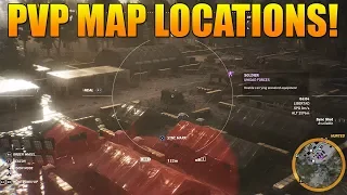 ALL NEW PVP MAP LOCATIONS! | Trainyard, Zinc Mine, Library, Rocha, & Unidad F.O.B (Ghost War)