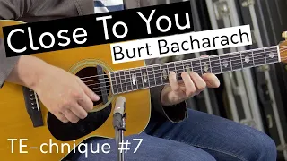 Close To You (Burt Bacharach - Tommy Emmanuel) - Tutorial