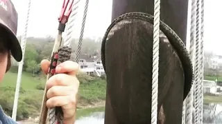 Mast climbing schooner Tyrone!