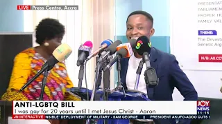 Anti LGBTQI Bill Advocates for Christ Ghana present scientific memo to Parl. - Joy News (8-10-21)