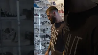Caleb Plant's Shoe Collection Is Insane 👟 🔥 #sneakers #boxing #shorts