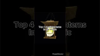 Top 4 rarest lanterns in the mimic #roblox #horrorgaming #edit #themimic