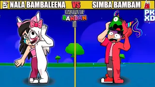 SIMBA BAMBAN VS NALA BAMBALEENA DE GARTEN OF BANBAN en PK XD