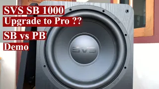 SVS SB 1000 Subwoofer Review, Demo. Sealed vs Ported - Advantages of new SB 1000 Pro