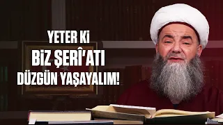 Yahûdînin Bütün Gücünün Bir Sellik Canı Var, Yeter ki Biz Şerî'atı Düzgün Yaşayalım