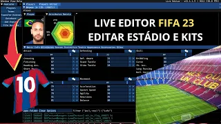TUDO SOBRE O NOVO LIVE EDITOR FIFA 23 COMO INSTALAR E SUAS FUNCIONABILIDADES