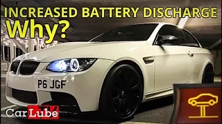 INCREASED BATTERY DISCHARGE / All BMW owners need to know this.