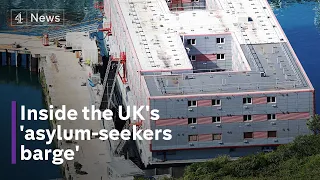 Inside the Bibby Stockholm - the UK government’s ‘asylum seeker barge’