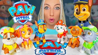 ASMR EATING EDIBLE PAW PATROL, CAKE, MACAROONS, SWEET FOOD, 먹을 수 있는, 케이크 먹방 (DESSERT) MUKBANG 먹방