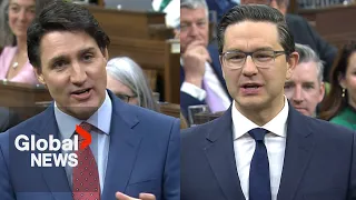 “Double trouble”: Poilievre blames Trudeau for housing costs multiplying across Canada