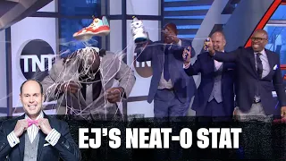 The Inside Crew Pranks Shaq With Silly String | EJ's Neat-O Stat