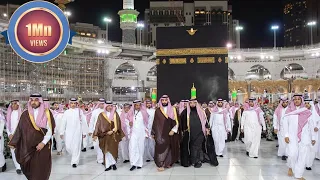 Saudi Crown Prince Enters Kabah|| Muhammad Bin Salman