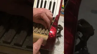 Repair accordion making sound without pressing keys