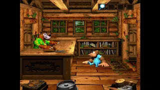 Donkey Kong Country 3 - Kaos - Baffles Code-Raum