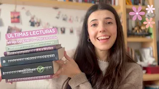 ÚLTIMAS LECTURAS | Virginia Woolf, nuevo favorito y libros variados 📚 Wrap Up