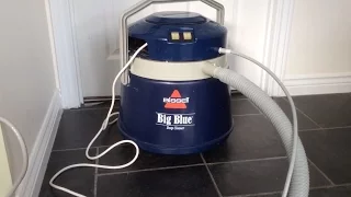 Bissell Big Blue Deep Cleaner Carpet Cleaning Demonstration