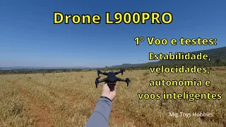 L900PRO primeiro voo e testes: Estabilidade, velocidades, autonomia etc...