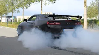 685HP Chevrolet  Camaro ZL1 1LE | Extreme Burnouts, Accelerations, Sounds,...