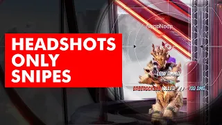 Headshots only custom game mode in Splitgate!