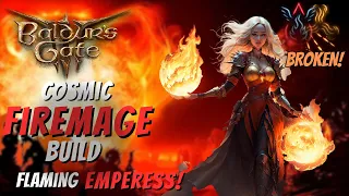 Baldur's Gate 3- Best Sorcerer Build, GAME BREAKING SPELL COMBO!, Ultimate Damage and Mobility- BG3