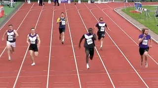 Loughborough International Athletics 2015 - 100m Sprint