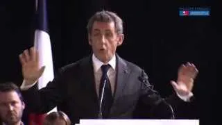 Discours de Nicolas Sarkozy à Saint-Cyr-sur-Loire