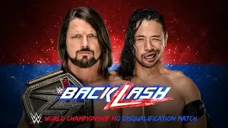 WWE Backlash 2018: AJ Styles vs. Shinsuke Nakamura