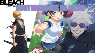 Novas temporadas de animes de julho 2023 (verão) - Guia e informações
