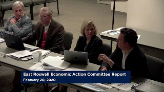 Roswell City Council: Special Called Work Session (February 20, 2020)