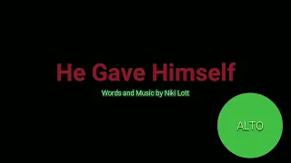 He Gave Himself | Alto | Vocal Guide by Sis. Riza Ovidos