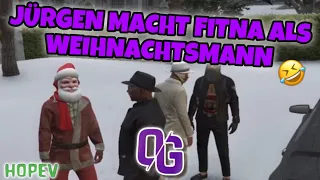 JÜRGEN macht FITNA als Weihnachtsmann 😯🤣 | HopeV | Oktogramm | GTA Roleplay