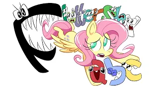 Fluttershy reacts to ALPHABET LORE