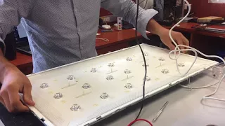 Comment démonter une dalle led étape par étape pour remplacer les bandeaux LED