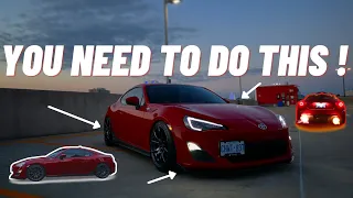 5 MODS THAT YOU NEED TO DO TO YOUR FRS/BRZ/86! *TRANSFORM YOUR CAR*