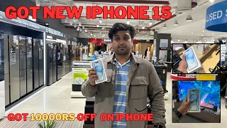 New Iphone 15|How i get my Iphone15 in 70k without any Exchange | Got 10k off on Iphone15 |Iphone15