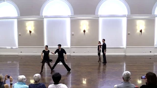 17 Carl, Haley, Jeffrey and Ghazal - Cha Cha - Adios UVA