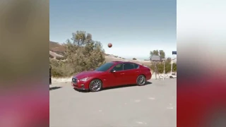 Steph Curry Gets Hyped After Shooting Basketball From Long Into Cars Sunroof