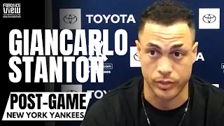 Giancarlo Stanton Reveals What He Told Francisco Lindor to Start Mets/Yankees Benches Clearing