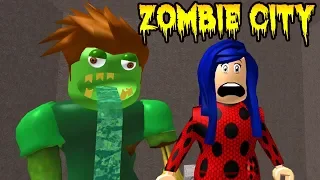 KAÇ 🐞 UĞUR BÖCEĞİ 🐞 ŞEHRİ ZOMBİLER BASMIŞ 🧟 ROBLOX ZOMBIE ESCAPE CITY 🧟 ZOMBi OYUNLARI TÜRKÇE