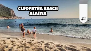 Alanya plaża - Kleopatra Beach Turcja Turkey