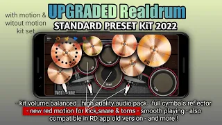 Realdrum Preset Kit [Upgraded 2022] Full Cymbals Reflector | New Motion Effects