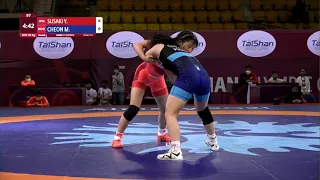 Round 3 WW - 50 kg: Y. SUSAKI (JPN) v. M. CHEON (KOR)