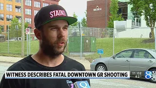 Security guard led bystanders to safety after shooting in GR