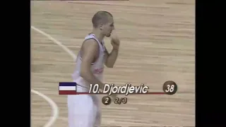 Sasha Djordjevic 1995 Eurobasket Final Yugoslavia - Lithuania