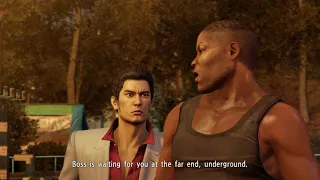 Yakuza Kiwami - Chapter 5 Purgatory: Kiryu enters Purgatory Meets Gatekeeper Cutscene PS4 Pro (2017)