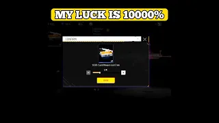 HOW TO INCREASE LUCK IN FREE FIRE | MY LUCK IS 100000%😱| OPENING CREATE GET RARE IN 1 CREATE #shorts