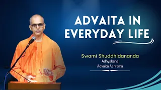 Advaita in Everyday Life (in English), by Swami Shuddhidananda