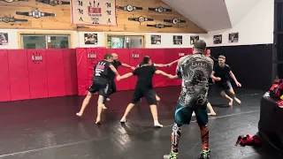 K Dojo MMA “Fun warmup drill”